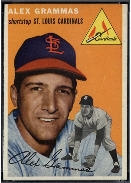 1954 Topps #151 Alex Grammas