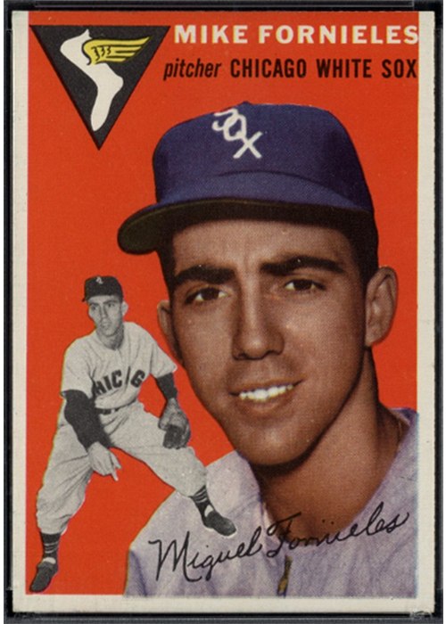 1954 Topps #154 Mike Fornieles