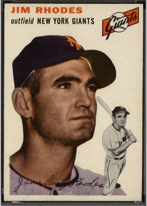 1954 Topps #170 Jim Rhodes (Dusty Rhodes)