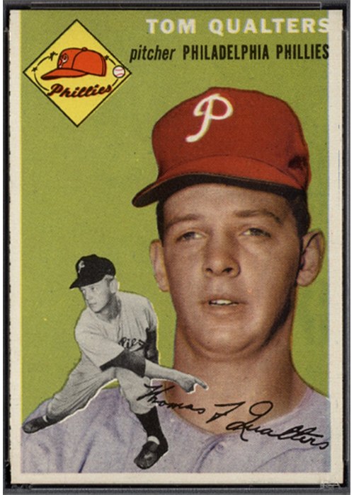 1954 Topps #174 Tom Qualters
