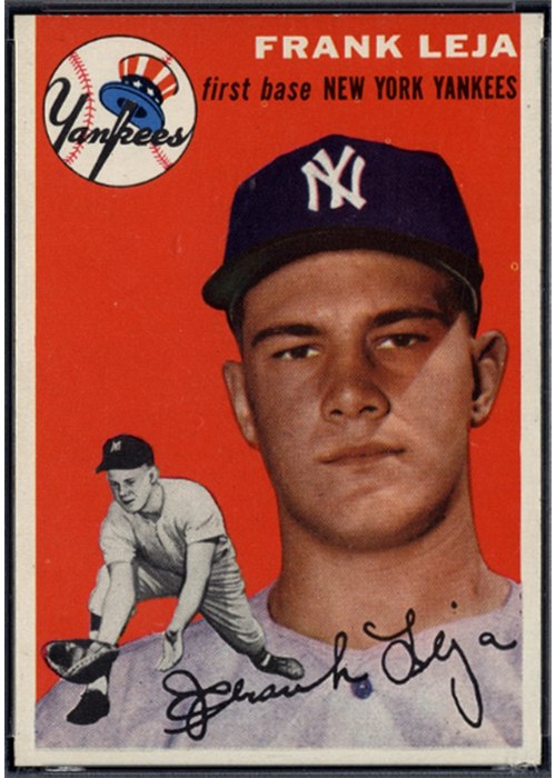 1954 Topps #175 Frank Leja
