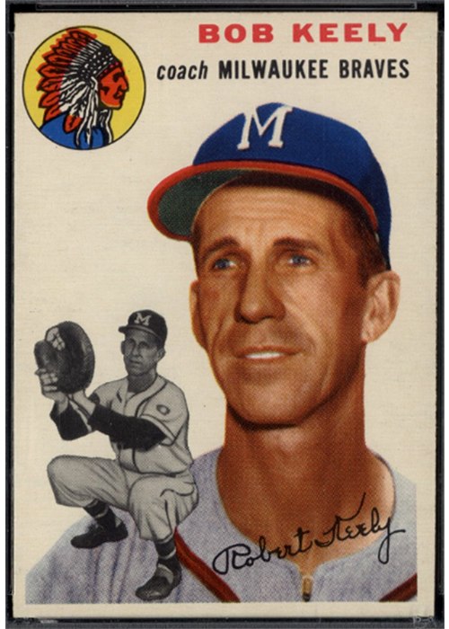 1954 Topps #176 Bob Keely