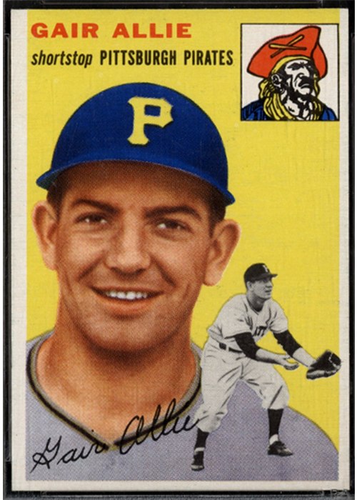 1954 Topps #179 Gair Allie