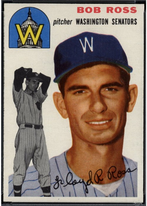 1954 Topps #189 Bob Ross