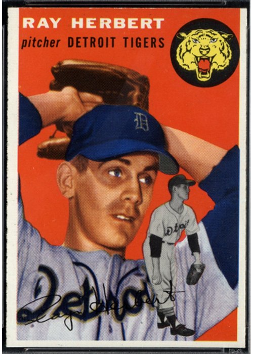 1954 Topps #190 Ray Herbert