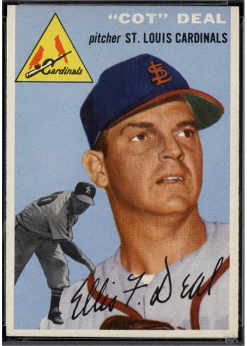 1954 Topps #192 Cot Deal