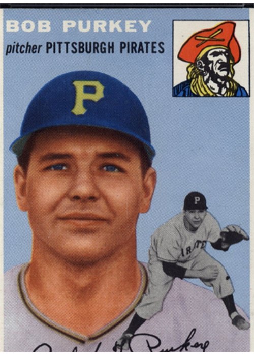 1954 Topps #202 Bob Purkey