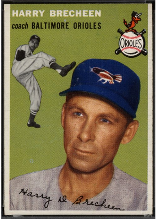 1954 Topps #203 Harry Brecheen