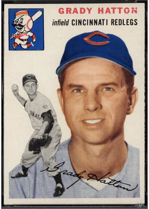 1954 Topps #208 Grady Hatton