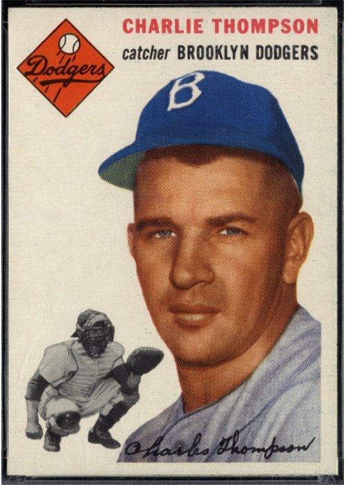 1954 Topps #209 Charlie Thompson