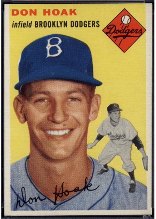 1954 Topps #211 Don Hoak