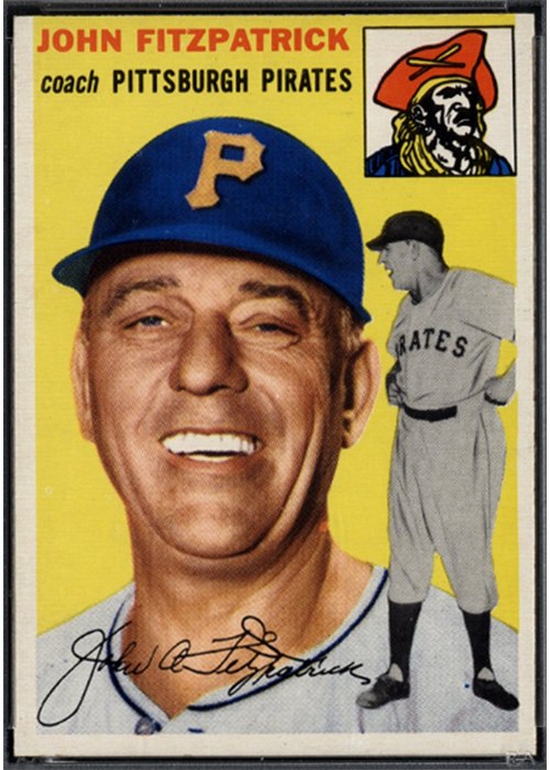 1954 Topps #213 John Fitzpatrick