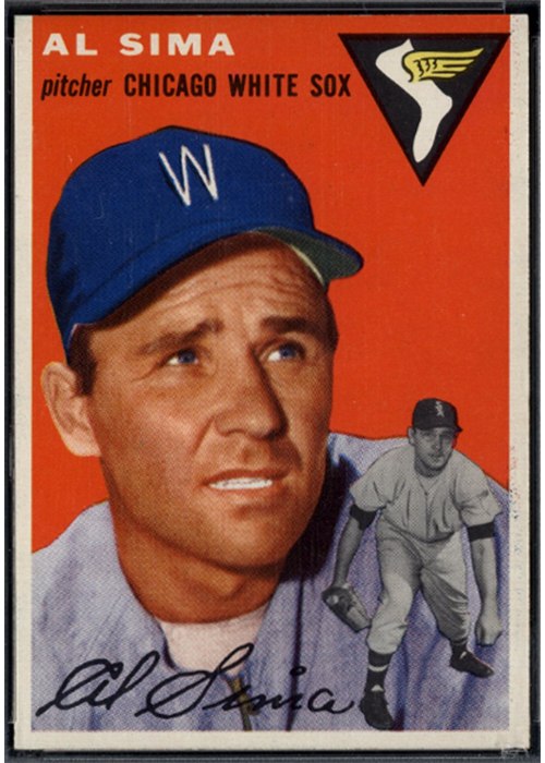 1954 Topps #216 Al Sima