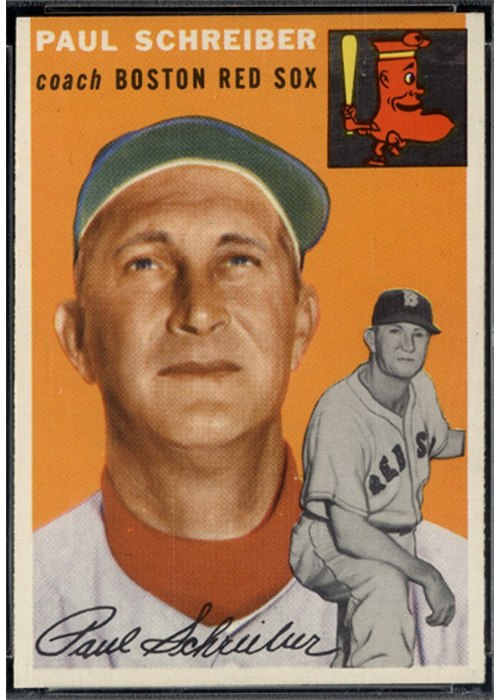 1954 Topps #217 Paul Schreiber