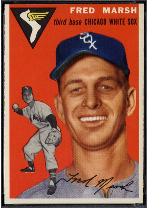 1954 Topps #218 Fred Marsh