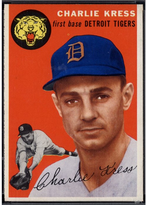 1954 Topps #219 Charlie Kress