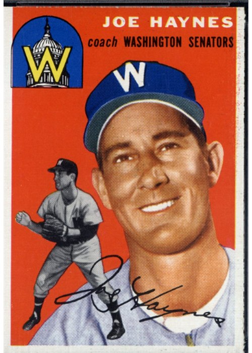 1954 Topps #223 Joe Haynes