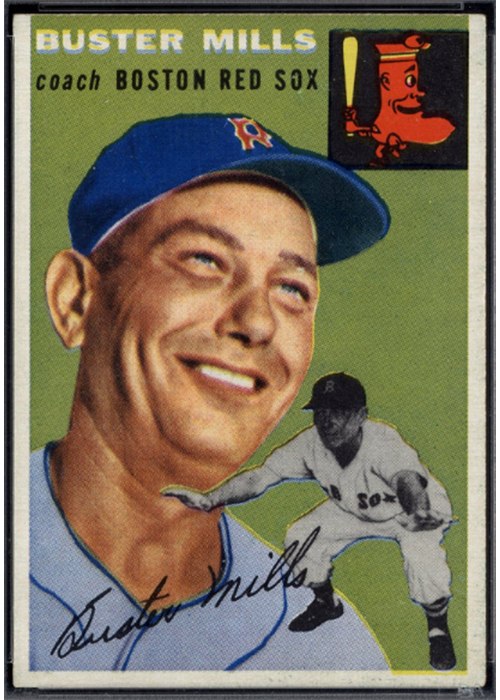 1954 Topps #227 Buster Mills