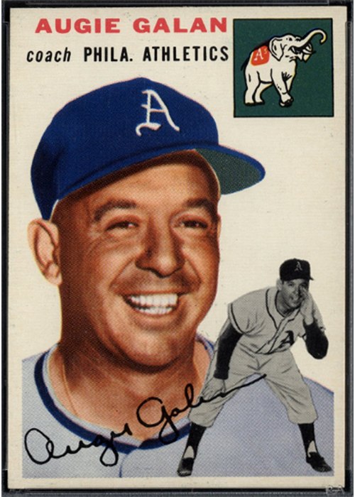1954 Topps #233 Augie Galan