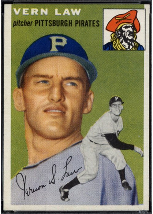 1954 Topps #235 Vern Law