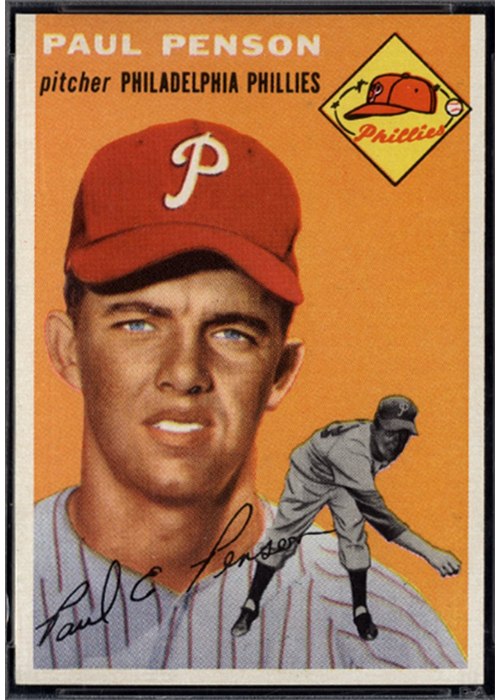 1954 Topps #236 Paul Penson