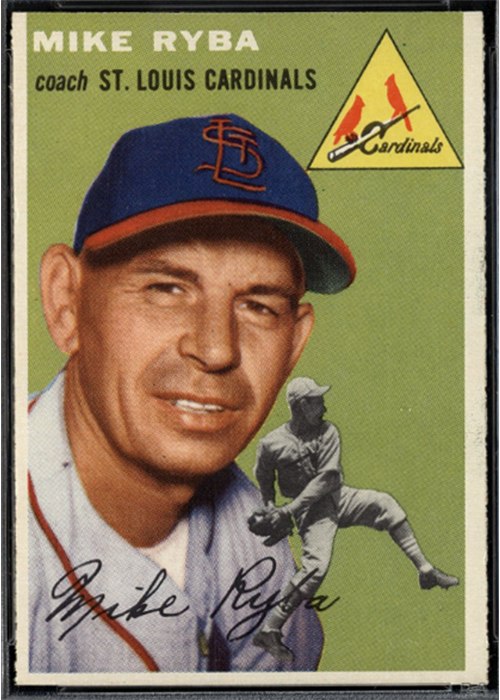 1954 Topps #237 Mike Ryba
