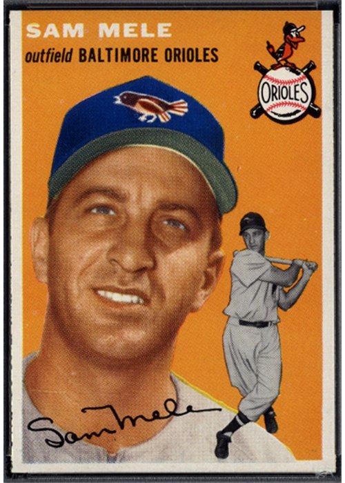 1954 Topps #240 Sam Mele