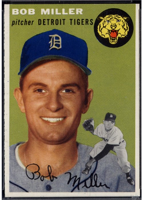 1954 Topps #241 Bob Miller