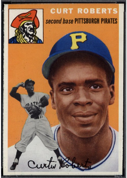 1954 Topps #242 Curt Roberts