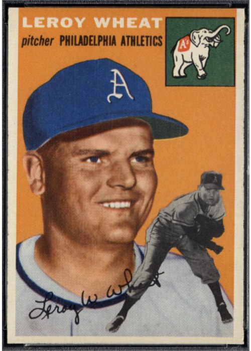 1954 Topps #244 Leroy Wheat