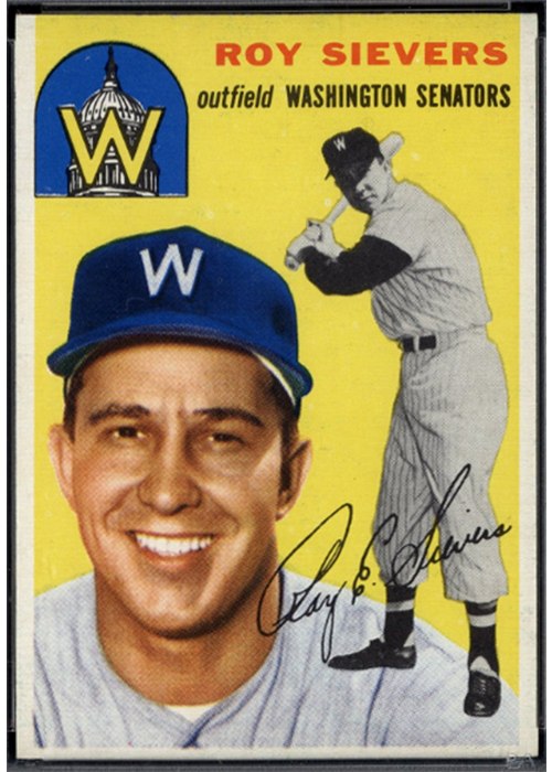1954 Topps #245 Roy Sievers